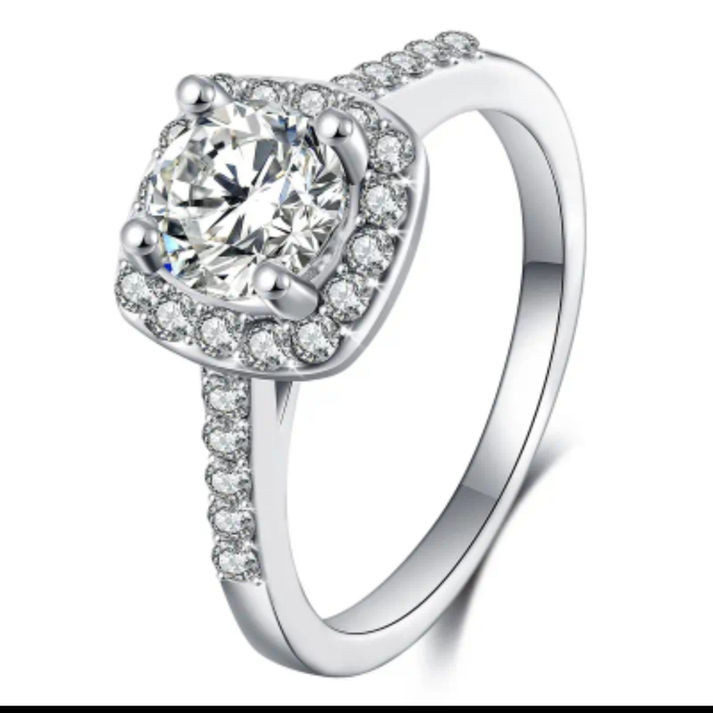Beautiful Silver Metal Ring